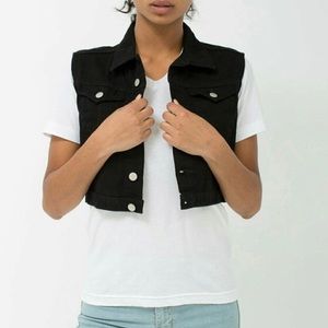 American Apparel Black Vest